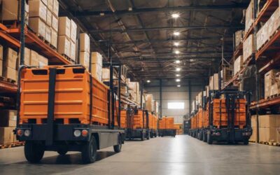 Optimiser la logistique interne avec des chariots de transport efficaces
